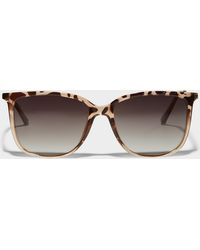 Simon's - Gabby Polarized Square Sunglasses - Lyst