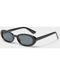 Simon's - Drew Oval Sunglasses - Lyst