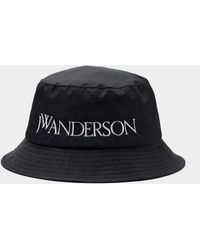 JW Anderson - Embroidered Signature Bucket Hat - Lyst