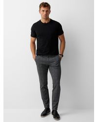 Only & Sons - Mark Heathered Check Pant Tapered Fit - Lyst