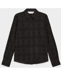 Contemporaine - Broderie Anglaise Organic Cotton Shirt - Lyst