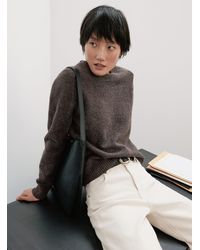 Contemporaine - Solid Essential Boxy Sweater - Lyst