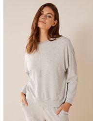 Miiyu - Soft Modal Lounge Sweatshirt - Lyst