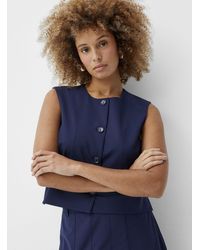 Contemporaine - Cropped Crew - Lyst
