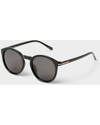 Simon's - Kim Polarized Round Sunglasses - Lyst