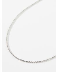 Simon's - Bright Twist Chain - Lyst