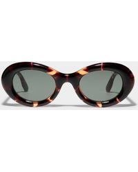 Komono - Molly Oval Sunglasses - Lyst