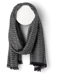 Winter Dockers Men/'s Women/'s Scarves Black Gray Diamond Fringe Fashion Scarf NEW