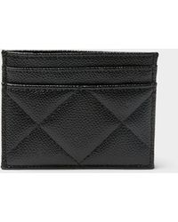 Simon's - Quilted Diamond Card Holder - Lyst
