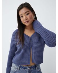 Twik - Openwork Knit Cardigan - Lyst