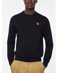 Paul Smith - Zebra Patch Sweater - Lyst