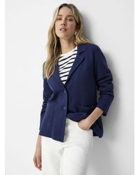 Contemporaine - Patch Pockets Blazer - Lyst