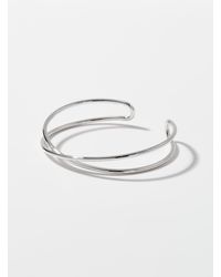 Simon's - Crisscross Open Bangle - Lyst