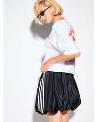 Icône - Athletic Stripes Balloon Miniskirt - Lyst