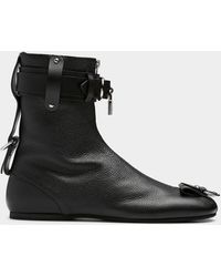 JW Anderson - Padlocked Leather Boots Men - Lyst