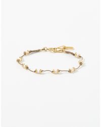 Tityaravy - Lotus Freshwater Pearl Bracelet - Lyst
