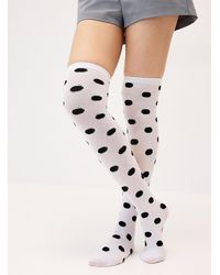 Simon's - Polka Dot Fine - Lyst