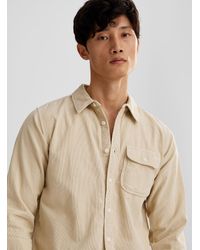 Outerknown Seventyseven Corduroy Shirt - Natural