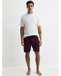 Le 31 - Brushed Organic Cotton Lounge Short - Lyst