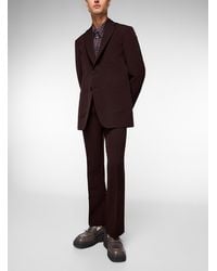 Marni - Espresso 100% Virgin Wool Blazer - Lyst
