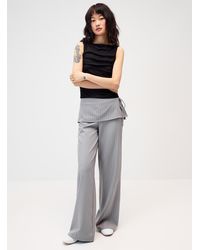 Twik - Side Tie Wraparound Dress Pant - Lyst