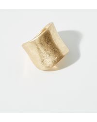 Simon's - Large Brushed Ring - Lyst