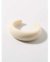 Simon's - Thick Open Bangle - Lyst