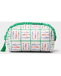 Simon's - Cute Patterned Quilted Cosmetics Case - Lyst