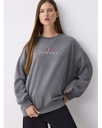 Twik - Destination Oversized Fleece Sweatshirt - Lyst