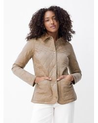 Barbour - Annandale Corduroy Collar Quilted Jacket - Lyst