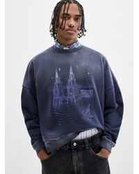 Djab - Gothic Church Washed Sweatshirt Imported From Seoul - Lyst