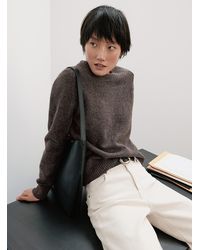 Contemporaine - Solid Essential Boxy Sweater - Lyst