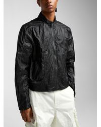 DIESEL - J-blinkid-a Zippered Nylon Jacket (men, Black, 38 Reg) - Lyst