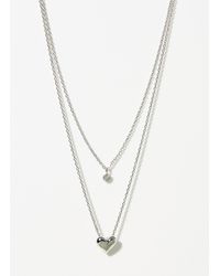 Simon's - Minimalist Heart Two - Lyst