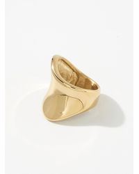 Simon's - Wavy Band Ring - Lyst