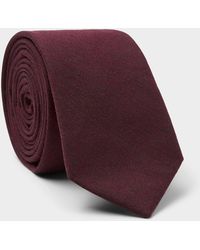 Le 31 - Solid Wool Tie - Lyst