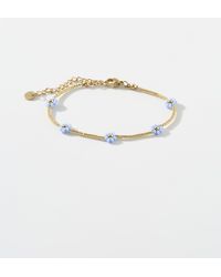 Simon's - Summer Flower Beaded Bracelet - Lyst