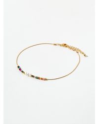 Simon's - Summer Ankle Chain - Lyst