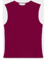 Contemporaine - Touch Of Cashmere Sweater Vest - Lyst