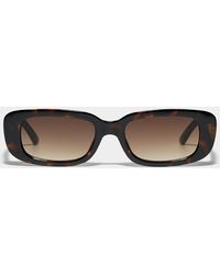 Simon's - Megan Rectangular Sunglasses - Lyst