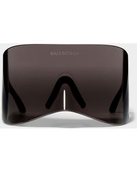 Balenciaga - Xxl Mask Sunglasses - Lyst