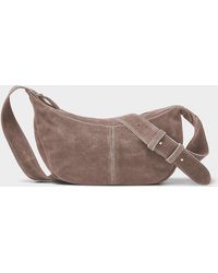 Simon's - Minimalist Suede Half - Lyst