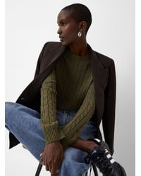 Contemporaine - Wool And Cashmere Fine Knit Sweater - Lyst