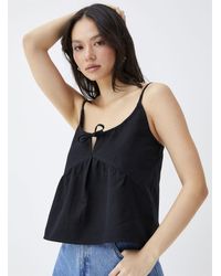 Twik - Touch Of Linen Loose Cami - Lyst