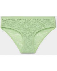 Miiyu - Small Flowers Lace Bikini Panty - Lyst