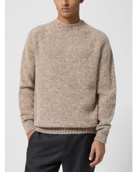 Sunspel - Pure Shetland Wool Sweater - Lyst