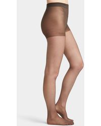 Simon's - 9-to-5 Essential Pantyhose (women, Black, Large) - Lyst