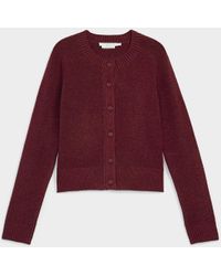 Contemporaine - Touch Of Wool Plain Cardigan - Lyst