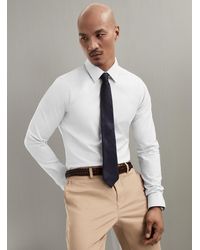 Le 31 - Stretch Piqué Performance Shirt Slim Fit Innovation Collection - Lyst