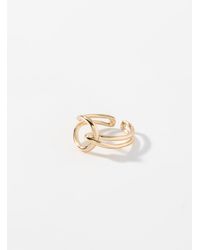 Simon's - Interlaced Open Ring - Lyst